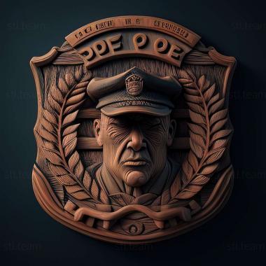 3D model This Is the Police 2 game (STL)